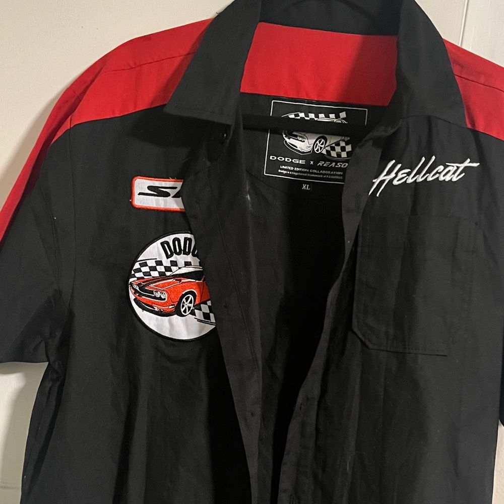 Dodge Hellcat Black and Red Shirt